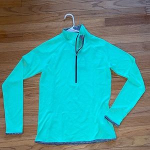 Green Under Amour 1/2 Zip